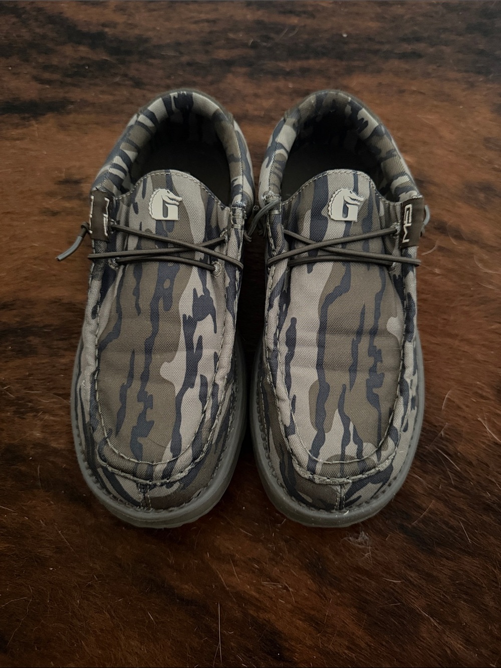 Bottomland Camo Gator Waders Camp shoes